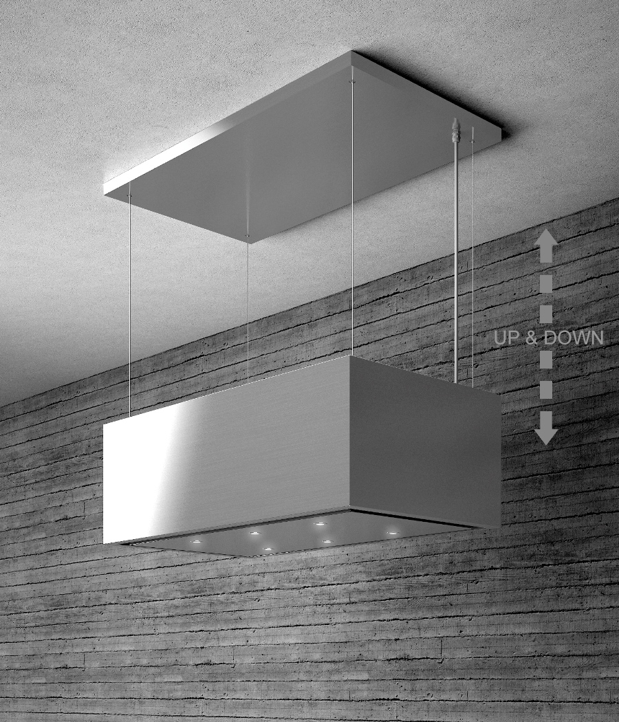 ostrovný model: 62 86 s LED bodovými žiarovkami a automatickým posuvným systémom Up & Down ostrovný model: 62 86 s LED bodovými žiarovkami a automatickým posuvným systémom Up & Down